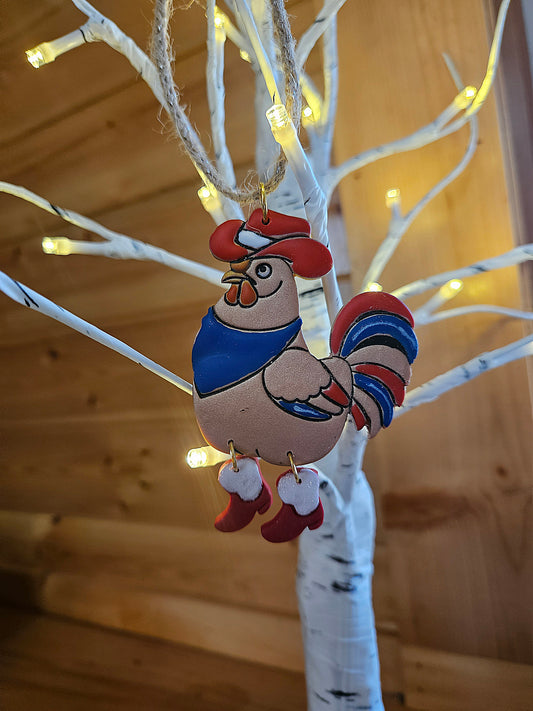 Yeehaw Yule Rooster