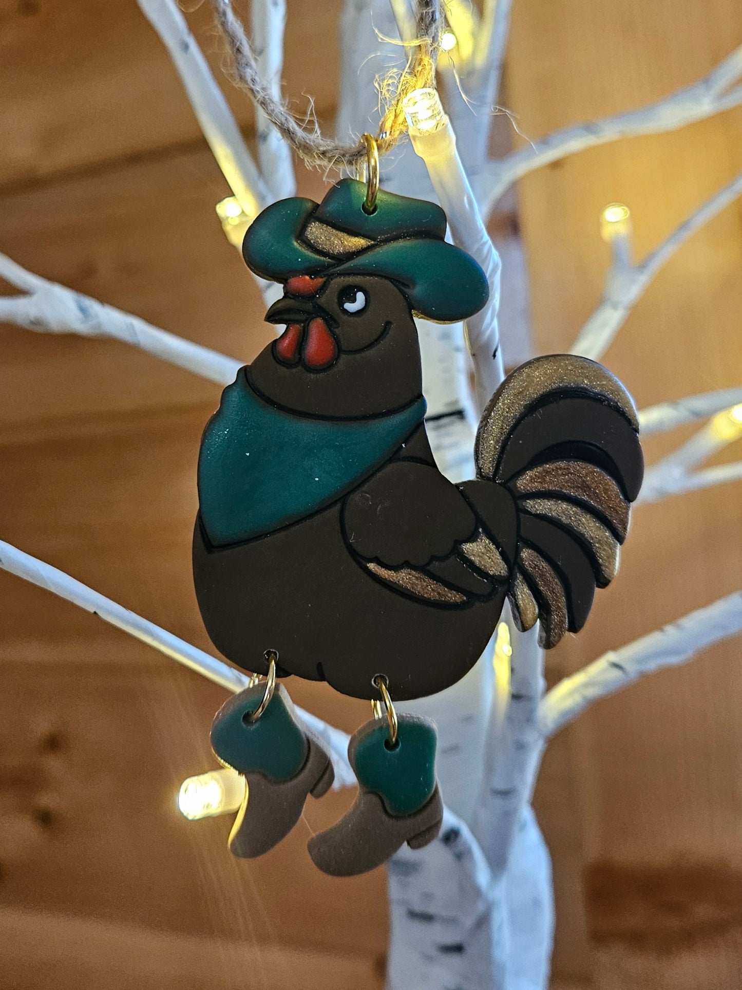 Howdy Holidays Rooster